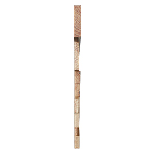 Ekena Millwork - WPW24X12DSMEOA - TideCraft Dry Stack Wood Mosaic Wall Tile, 23 3/4"W x 11 7/8"H x 3/4"P, Oak