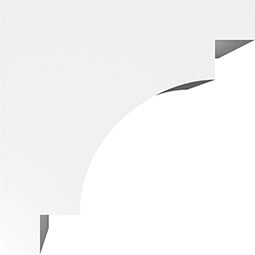 Ekena Millwork - CORPMED_P - Mediterranean Architectural Grade PVC Corbel