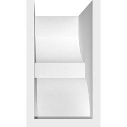 Ekena Millwork - CORPRID_P - Ridgewood Architectural Grade PVC Corbel