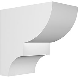 Ekena Millwork - CORPRID_P - Ridgewood Architectural Grade PVC Corbel
