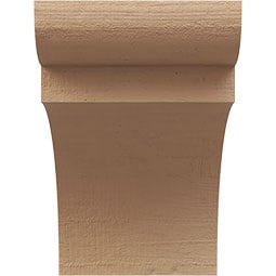 Ekena Millwork - CORURYOR - Timberthane Faux Wood Corbel, Yorktown Style