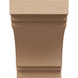 Ekena Millwork - CORURPEC - Timberthane Faux Wood Corbel, Pescadero Style
