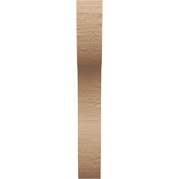 Ekena Millwork - CORUR035X10X26CARRCPR - Timberthane Faux Wood Corbel, Carmel Style, 3 1/2"W x 10"D x 26"H, Primed Tan