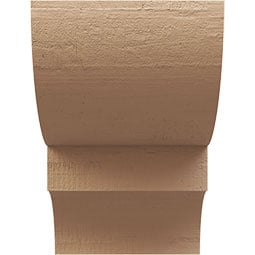 Ekena Millwork - CORURRID - Timberthane Faux Wood Corbel, Ridgewood Style