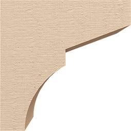 Ekena Millwork - CORURMON - Timberthane Faux Wood Corbel, Monterey Style