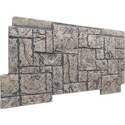 Ekena Millwork - PNU24X48CR - EverStone Castle Rock Faux Stone Panel, 49"W x 24 1/2"H x 1 1/4"D