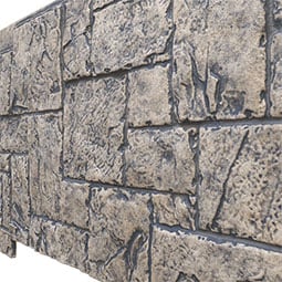 Ekena Millwork - PNU24X48CR - EverStone Castle Rock Faux Stone Panel, 49"W x 24 1/2"H x 1 1/4"D