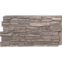 Ekena Millwork - PNU24X48CA - EverStone Cascade Faux Stone Panel, 48 5/8"W x 24 3/4"H x 1 1/4"D