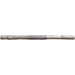Ekena Millwork - PNUTS02X48 - Universal Trim Sill for EverStone Faux Stone Siding Panels, 48"W x 2"D x 2"H