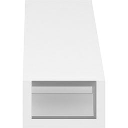 Ekena Millwork - BRCPOLY_P - Olympic Architectural Grade PVC Knee Brace