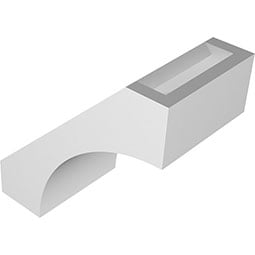 Ekena Millwork - BRCPWTL_P - Westlake Architectural Grade PVC Knee Brace