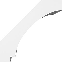 Ekena Millwork - BRCPIMP_P - Imperial Architectural Grade PVC Knee Brace