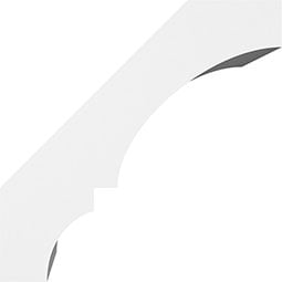 Ekena Millwork - BRCPBOA_P - Balboa Architectural Grade PVC Knee Brace