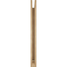 Ekena Millwork - BKTUR035X34X40BOA01RCPR - Timberthane Faux Wood Balboa Style Bracket, Traditional Ends, 3 1/2"W x 34"D x 40"H, Primed Tan