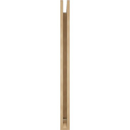 Ekena Millwork - BKTUR035X36X48BOA01RCPR - Timberthane Faux Wood Balboa Style Bracket, Traditional Ends, 3 1/2"W x 36"D x 48"H, Primed Tan