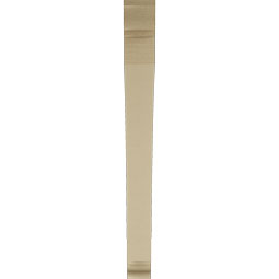 Ekena Millwork - BKTUR035X36X36THR01RCPR - Timberthane Faux Wood Thorton Style Bracket, Traditional Ends, 3 1/2"W x 36"D x 36"H, Primed Tan