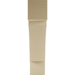 Ekena Millwork - BKTURTHR44 - Timberthane Rough Cedar Faux Wood Thorton Block Bracket