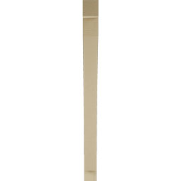 Ekena Millwork - BKTUR035X38X46THR05RCPR - Timberthane Faux Wood Thorton Style Bracket, Block Ends, 3 1/2"W x 38"D x 46"H, Primed Tan