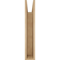 Ekena Millwork - BKTUR055X20X32THR05RCPR - Timberthane Faux Wood Thorton Style Bracket, Block Ends, 5 1/2"W x 20"D x 32"H, Primed Tan