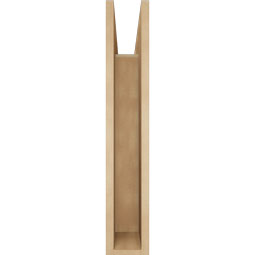 Ekena Millwork - BKTUR055X24X32OLY05RCPR - Timberthane Faux Wood Olympic Style Bracket, Block Ends, 5 1/2"W x 24"D x 32"H, Primed Tan