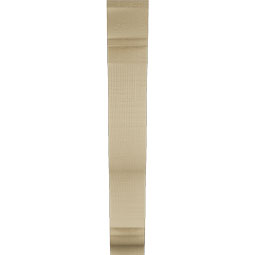 Ekena Millwork - BKTUR035X16X24FST01RCPR - Timberthane Faux Wood Funston Style Bracket, Traditional Ends, 3 1/2"W x 16"D x 24"H, Primed Tan