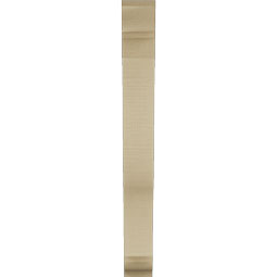 Ekena Millwork - BKTUR035X20X32FST01RCPR - Timberthane Faux Wood Funston Style Bracket, Traditional Ends, 3 1/2"W x 20"D x 32"H, Primed Tan