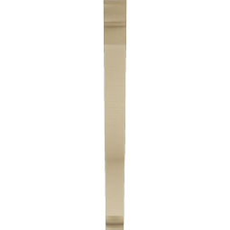 Ekena Millwork - BKTUR035X32X40FST01RCPR - Timberthane Faux Wood Funston Style Bracket, Traditional Ends, 3 1/2"W x 32"D x 40"H, Primed Tan