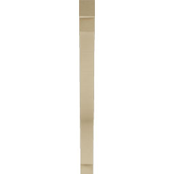 Ekena Millwork - BKTUR035X32X44FST05RCPR - Timberthane Faux Wood Funston Style Bracket, Block Ends, 3 1/2"W x 32"D x 44"H, Primed Tan