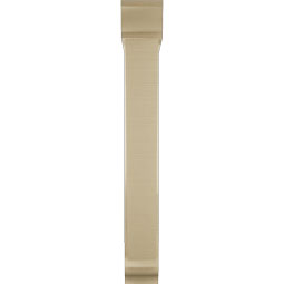 Ekena Millwork - BKTUR0554X30X42TRA01RCPR - Timberthane Faux Wood Traditional Style Bracket w/ Offset Brace, Traditional Ends, 5 1/2"W x 30"D x 42"H, Primed Tan