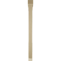 Ekena Millwork - BKTUR0352X48X48TRA05RCPR - Timberthane Faux Wood Traditional Style Bracket w/ Offset Brace, Block Ends, 3 1/2"W x 48"D x 48"H, Primed Tan