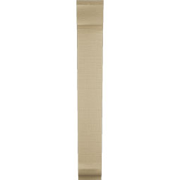 Ekena Millwork - BKTUR035X14X26TRA01RCPR - Timberthane Faux Wood Traditional Style Bracket, Traditional Ends, 3 1/2"W x 14"D x 26"H, Primed Tan
