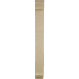 Ekena Millwork - BKTUR035X20X32TRA01RCPR - Timberthane Faux Wood Traditional Style Bracket, Traditional Ends, 3 1/2"W x 20"D x 32"H, Primed Tan
