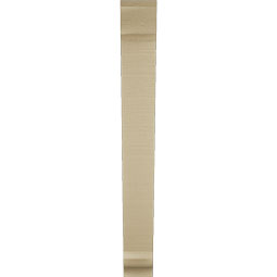 Ekena Millwork - BKTUR035X22X30TRA01RCPR - Timberthane Faux Wood Traditional Style Bracket, Traditional Ends, 3 1/2"W x 22"D x 30"H, Primed Tan