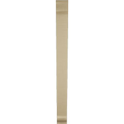 Ekena Millwork - BKTUR035X28X40TRA01RCPR - Timberthane Faux Wood Traditional Style Bracket, Traditional Ends, 3 1/2"W x 28"D x 40"H, Primed Tan