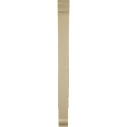 Ekena Millwork - BKTUR035X30X42TRA01RCPR - Timberthane Faux Wood Traditional Style Bracket, Traditional Ends, 3 1/2"W x 30"D x 42"H, Primed Tan
