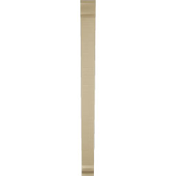 Ekena Millwork - BKTUR035X34X46TRA01RCPR - Timberthane Faux Wood Traditional Style Bracket, Traditional Ends, 3 1/2"W x 34"D x 46"H, Primed Tan