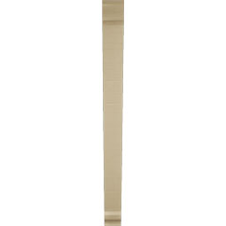 Ekena Millwork - BKTUR035X36X42TRA01RCPR - Timberthane Faux Wood Traditional Style Bracket, Traditional Ends, 3 1/2"W x 36"D x 42"H, Primed Tan