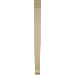 Ekena Millwork - BKTUR035X40X44TRA01RCPR - Timberthane Faux Wood Traditional Style Bracket, Traditional Ends, 3 1/2"W x 40"D x 44"H, Primed Tan