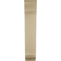 Ekena Millwork - BKTUR055X18X30TRA01RCPR - Timberthane Faux Wood Traditional Style Bracket, Traditional Ends, 5 1/2"W x 18"D x 30"H, Primed Tan