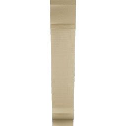 Ekena Millwork - BKTUR055X22X30TRA01RCPR - Timberthane Faux Wood Traditional Style Bracket, Traditional Ends, 5 1/2"W x 22"D x 30"H, Primed Tan