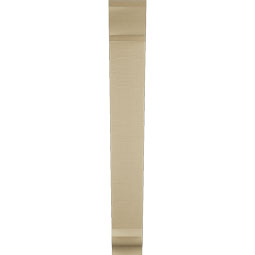 Ekena Millwork - BKTUR055X30X42TRA01RCPR - Timberthane Faux Wood Traditional Style Bracket, Traditional Ends, 5 1/2"W x 30"D x 42"H, Primed Tan