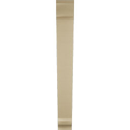 Ekena Millwork - BKTUR055X38X46TRA01RCPR - Timberthane Faux Wood Traditional Style Bracket, Traditional Ends, 5 1/2"W x 38"D x 46"H, Primed Tan