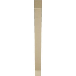 Ekena Millwork - BKTUR035X32X40TRA05RCPR - Timberthane Faux Wood Traditional Style Bracket, Block Ends, 3 1/2"W x 32"D x 40"H, Primed Tan
