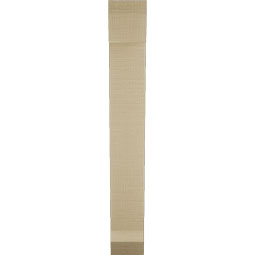 Ekena Millwork - BKTUR035X14X26TRA06RCPR - Timberthane Faux Wood Traditional Style Bracket, Slat Ends, 3 1/2"W x 14"D x 26"H, Primed Tan