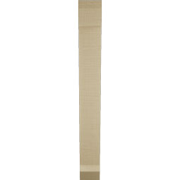 Ekena Millwork - BKTUR035X18X30TRA06RCPR - Timberthane Faux Wood Traditional Style Bracket, Slat Ends, 3 1/2"W x 18"D x 30"H, Primed Tan