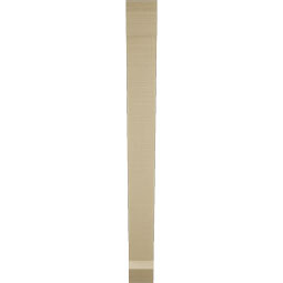 Ekena Millwork - BKTUR035X28X36TRA06RCPR - Timberthane Faux Wood Traditional Style Bracket, Slat Ends, 3 1/2"W x 28"D x 36"H, Primed Tan