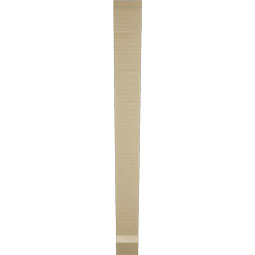 Ekena Millwork - BKTUR035X30X36TRA06RCPR - Timberthane Faux Wood Traditional Style Bracket, Slat Ends, 3 1/2"W x 30"D x 36"H, Primed Tan
