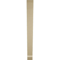Ekena Millwork - BKTUR035X32X36TRA06RCPR - Timberthane Faux Wood Traditional Style Bracket, Slat Ends, 3 1/2"W x 32"D x 36"H, Primed Tan