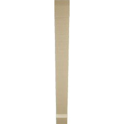 Ekena Millwork - BKTUR035X34X34TRA06RCPR - Timberthane Faux Wood Traditional Style Bracket, Slat Ends, 3 1/2"W x 34"D x 34"H, Primed Tan