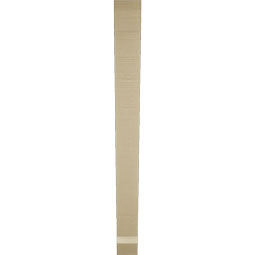 Ekena Millwork - BKTUR035X34X38TRA06RCPR - Timberthane Faux Wood Traditional Style Bracket, Slat Ends, 3 1/2"W x 34"D x 38"H, Primed Tan